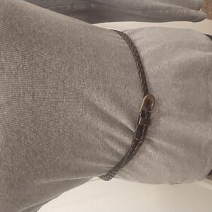 Braided Brown Belt